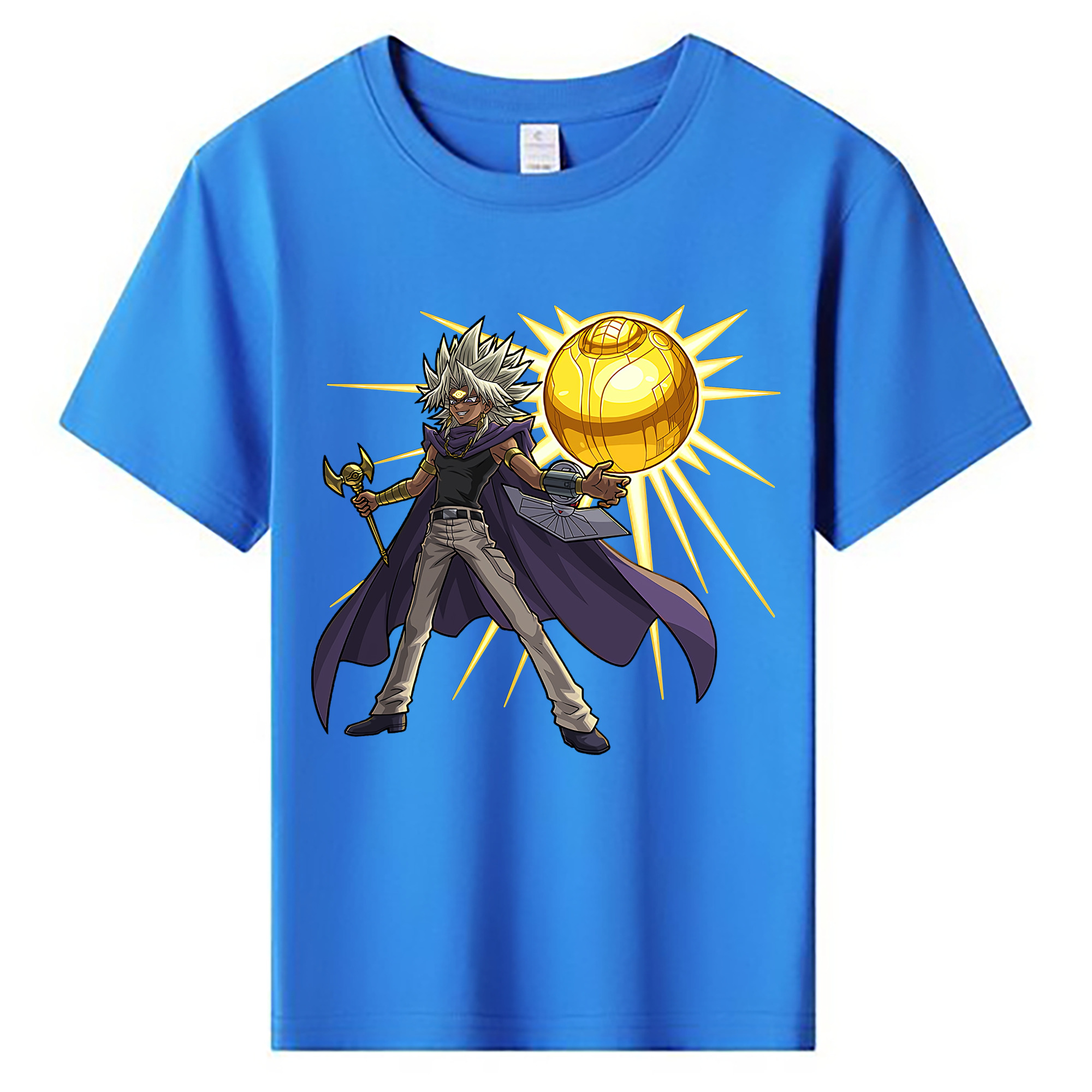 （画像用） 遊☆戯☆王 Yu-Gi-Oh! 綿100％キッズTシャツ（フロントプリント）